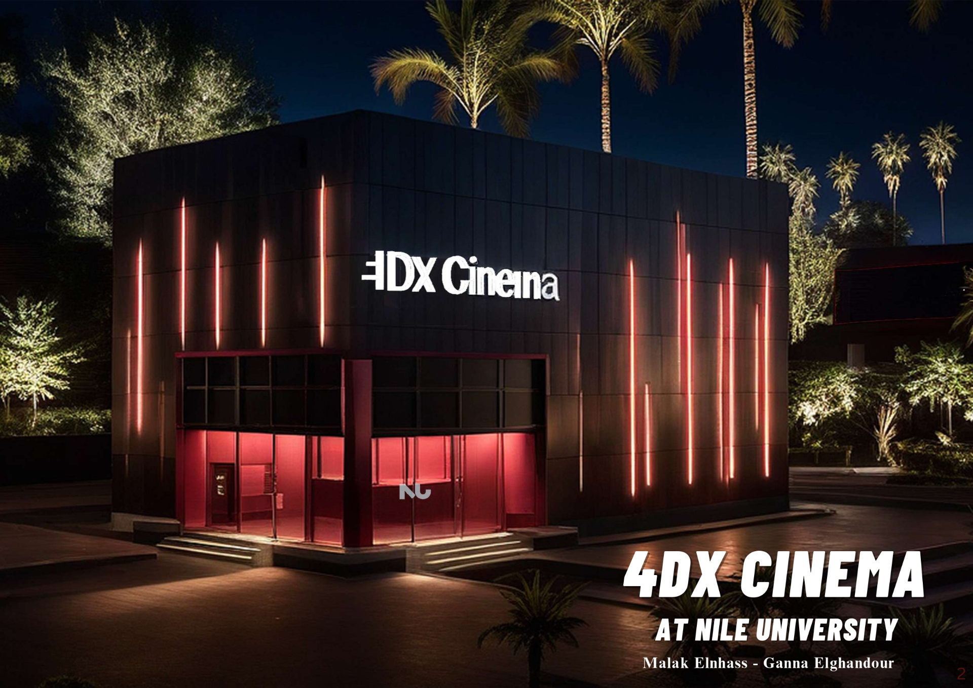4D cinema | shop drawing