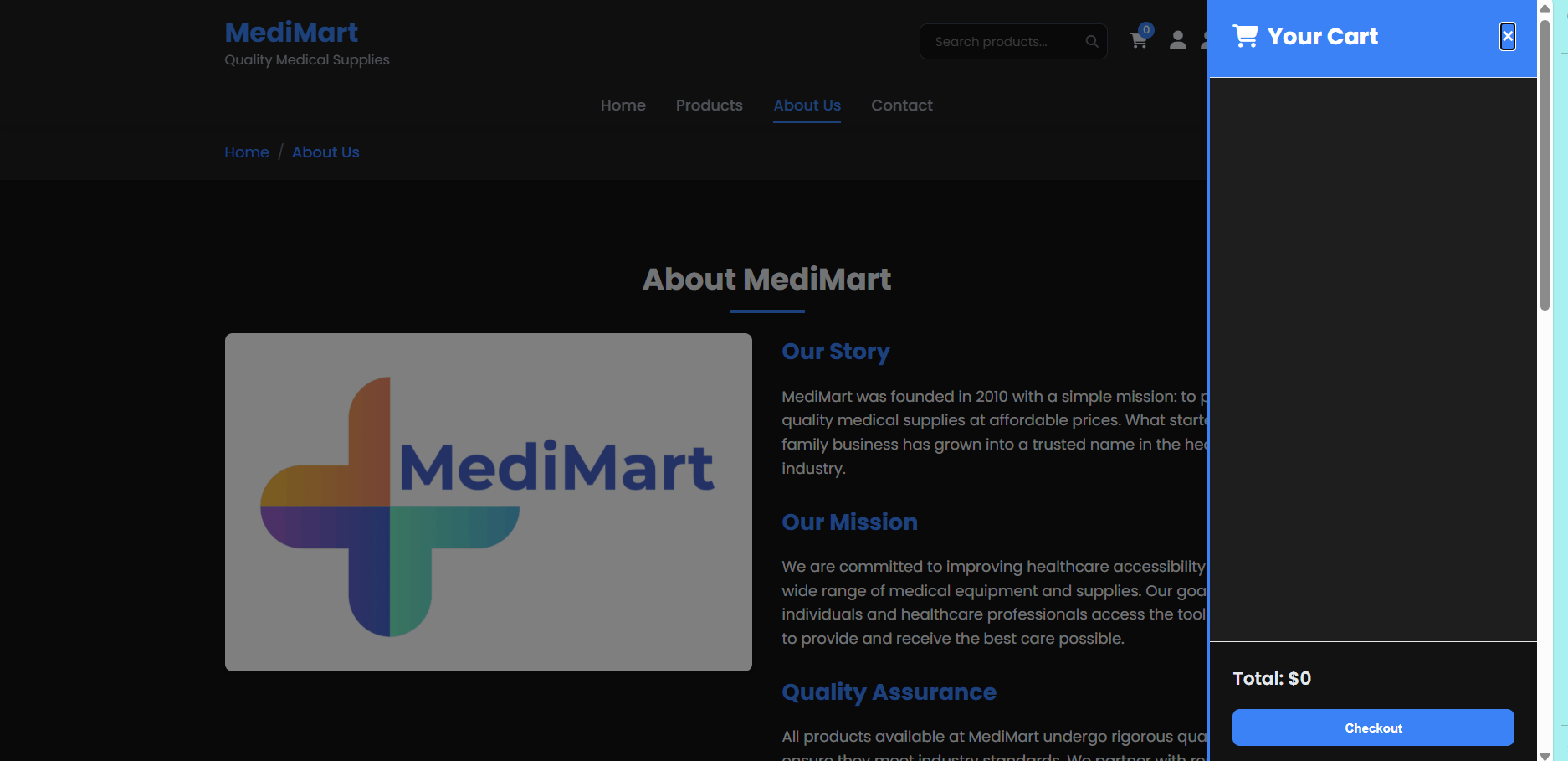 Medimart موقع منتجات طبية