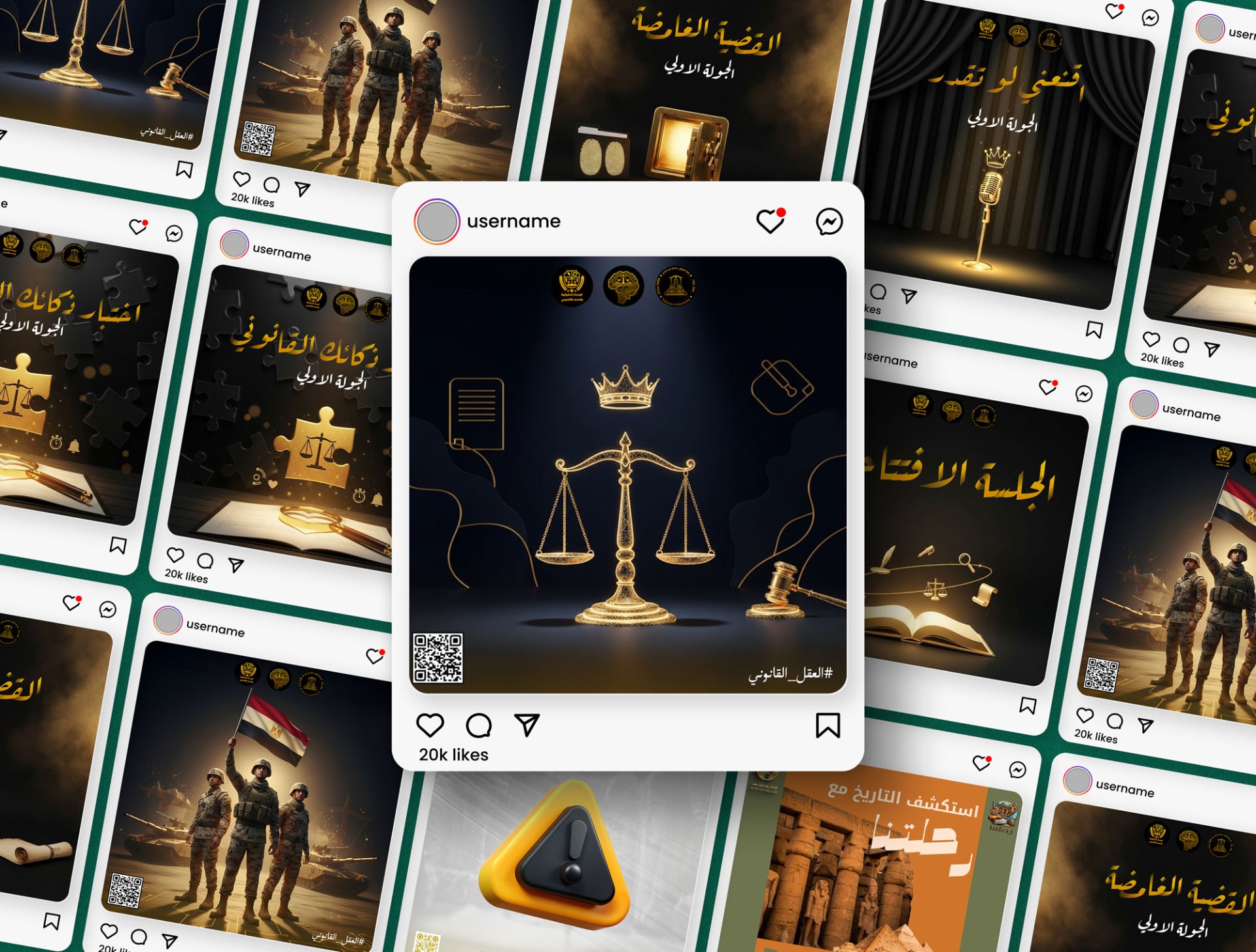 خدمة تصميم سوشيال ميديا كاملة