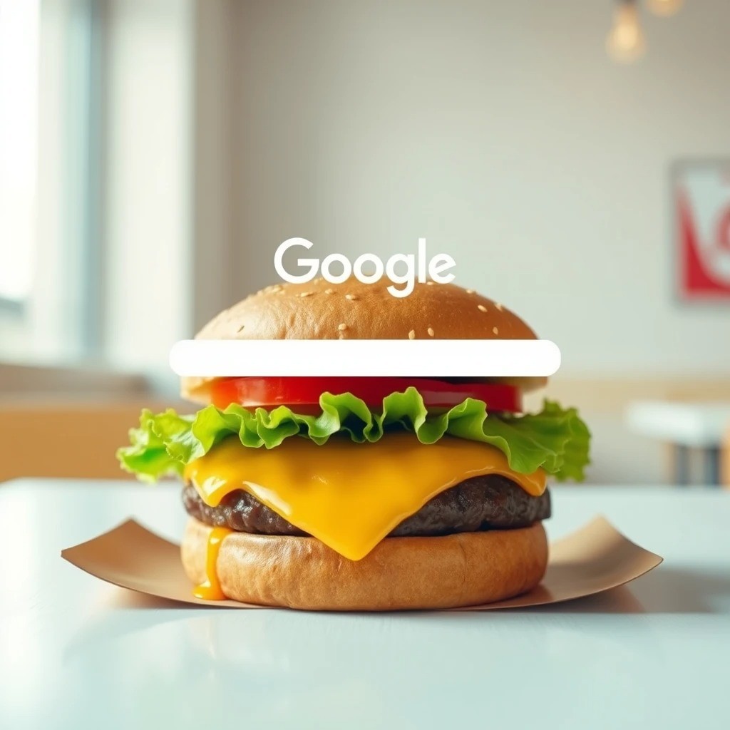 CYBER BURGER – The Future of Taste تصميمات سوشيال ميديا