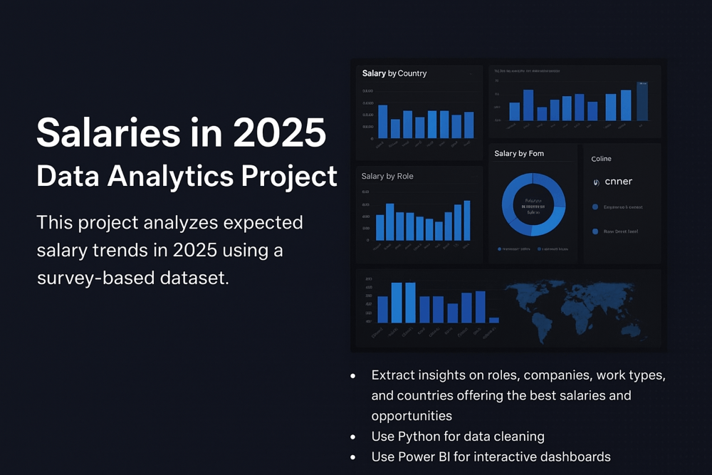 الرواتب في عام 2025 - مشروع تحليل بيانات باستخدام Power BI