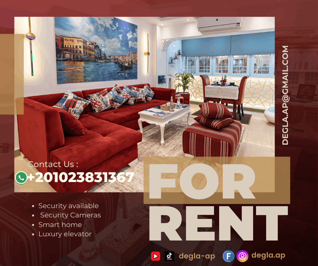 تصميم بوستات للسوشيال ميديا عقارية احترافية لشركة تأجير وبيع الشقق