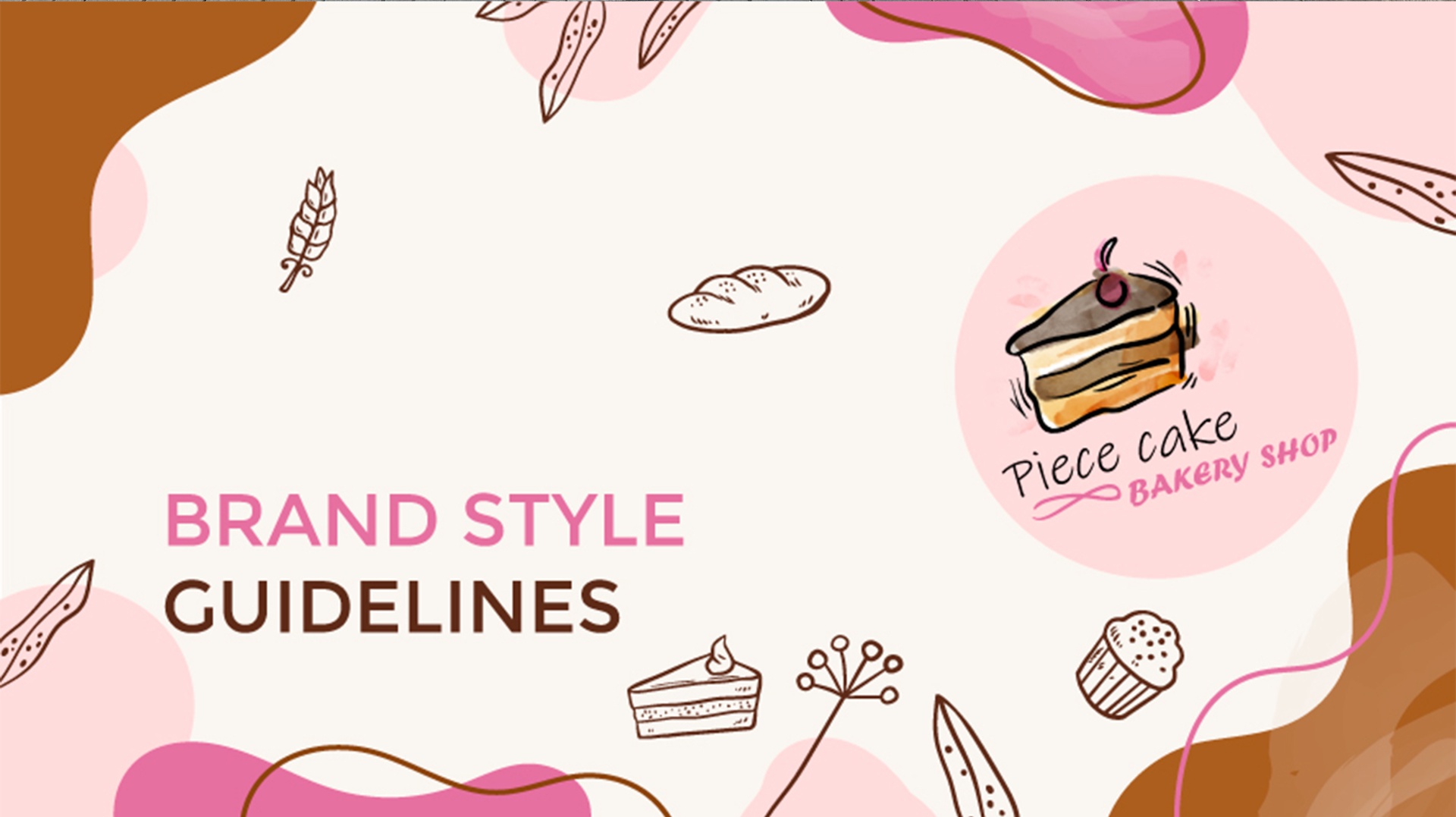 PIECE CAKE🟤🍰 :: Brand identity