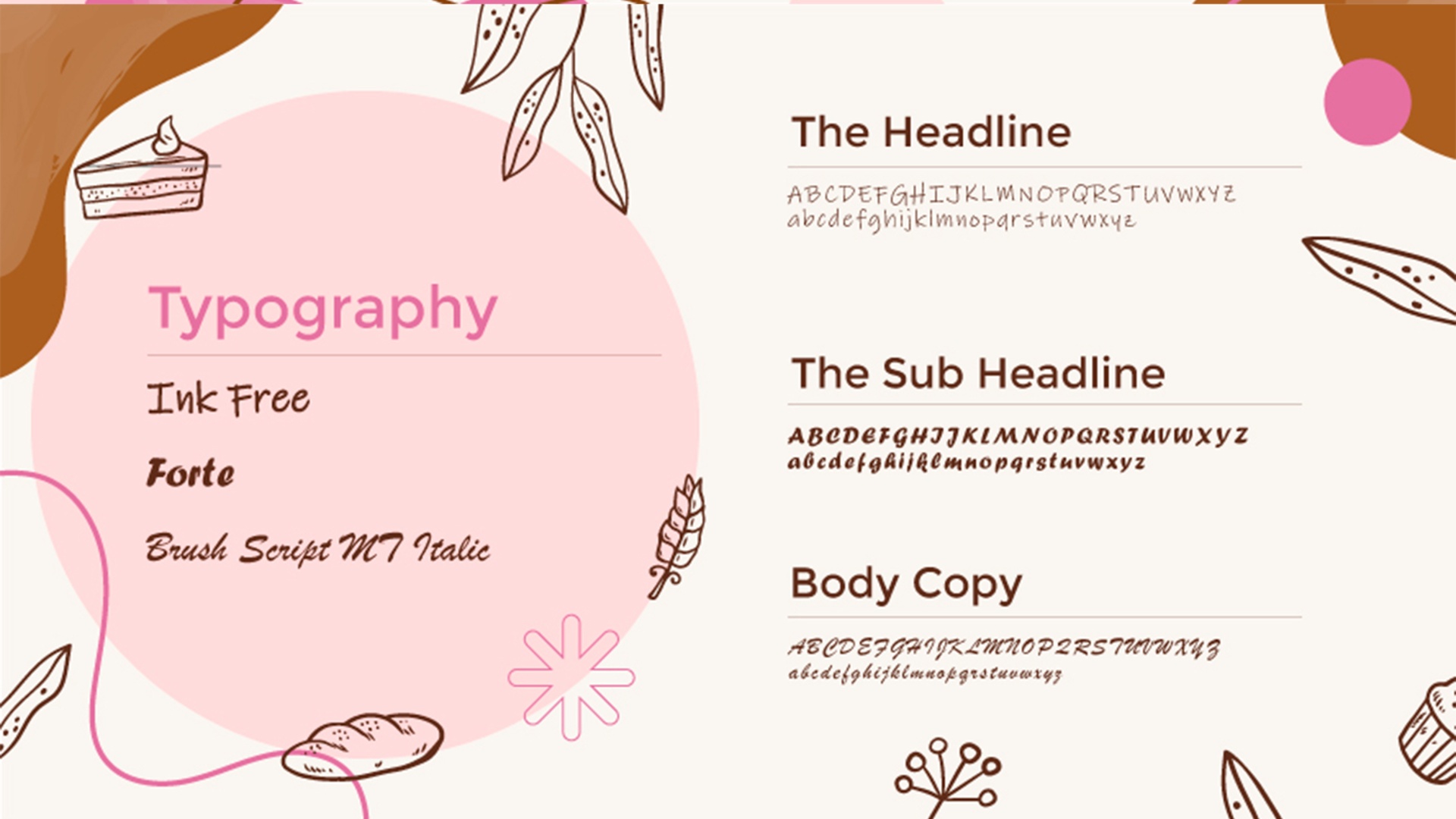 PIECE CAKE🟤🍰 :: Brand identity