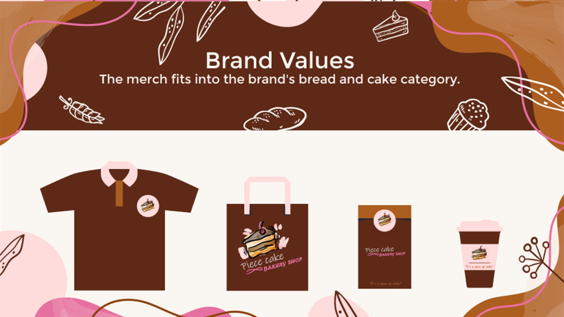 PIECE CAKE🟤🍰 :: Brand identity