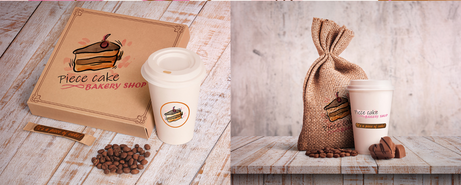 PIECE CAKE🟤🍰 :: Brand identity