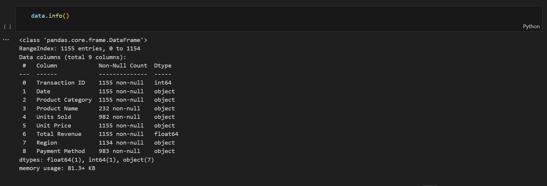 تنظيف بيانات