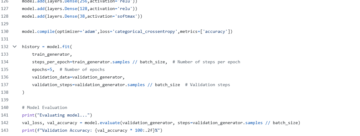 تصنيف أمراض النباتات بأستخدام الصور