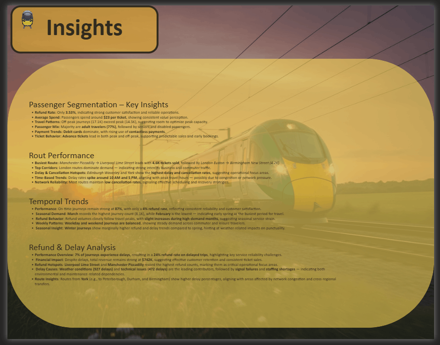 UK Train Performance Analysis