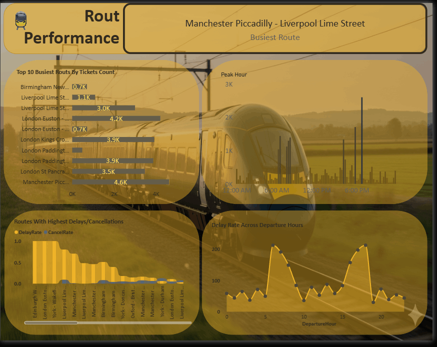 UK Train Performance Analysis