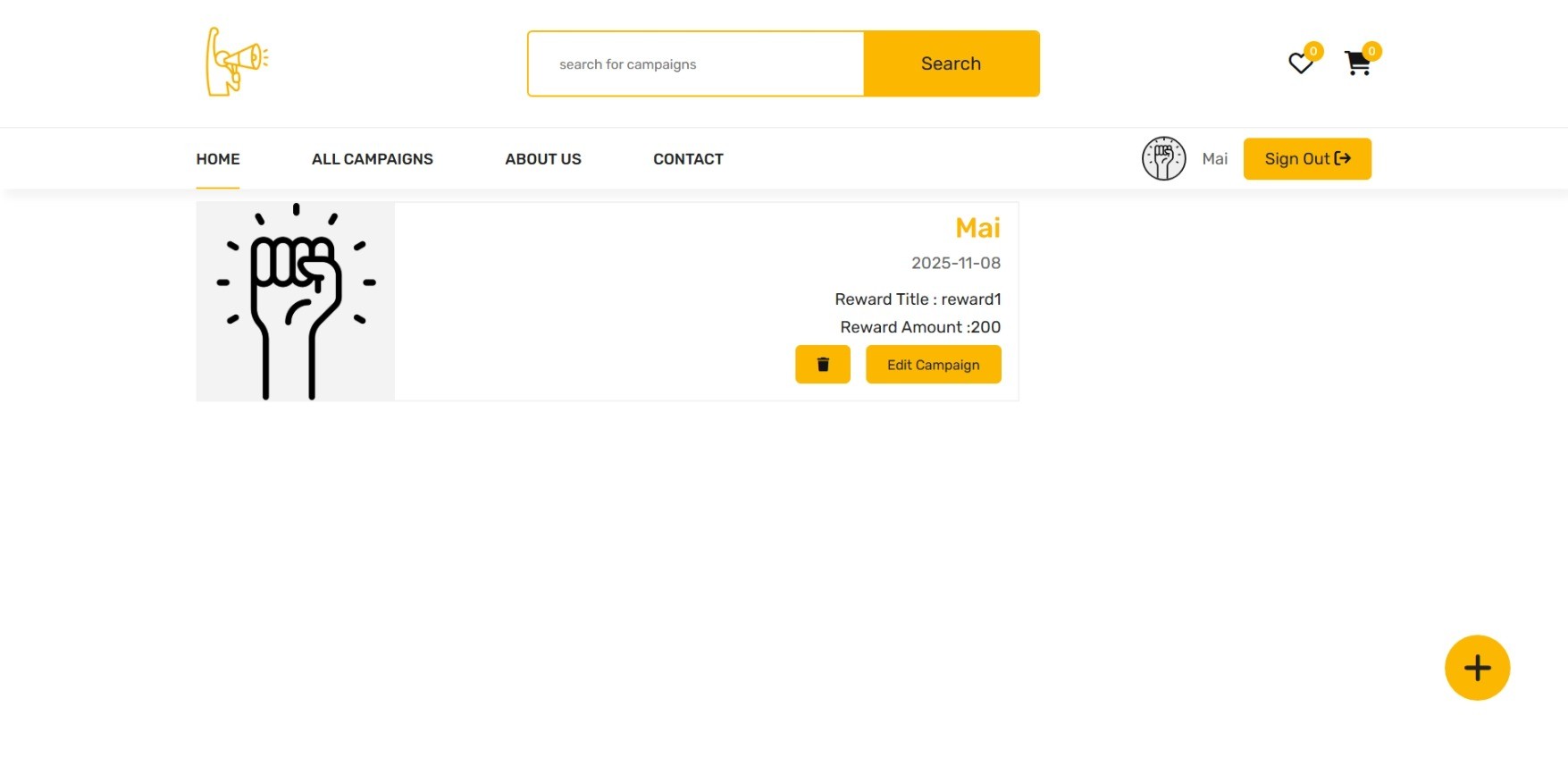 تطوير موقع تفاعلي لحملة رقمية ضمن تدريبات معهد تكنولوجيا المعلومات (ITI)