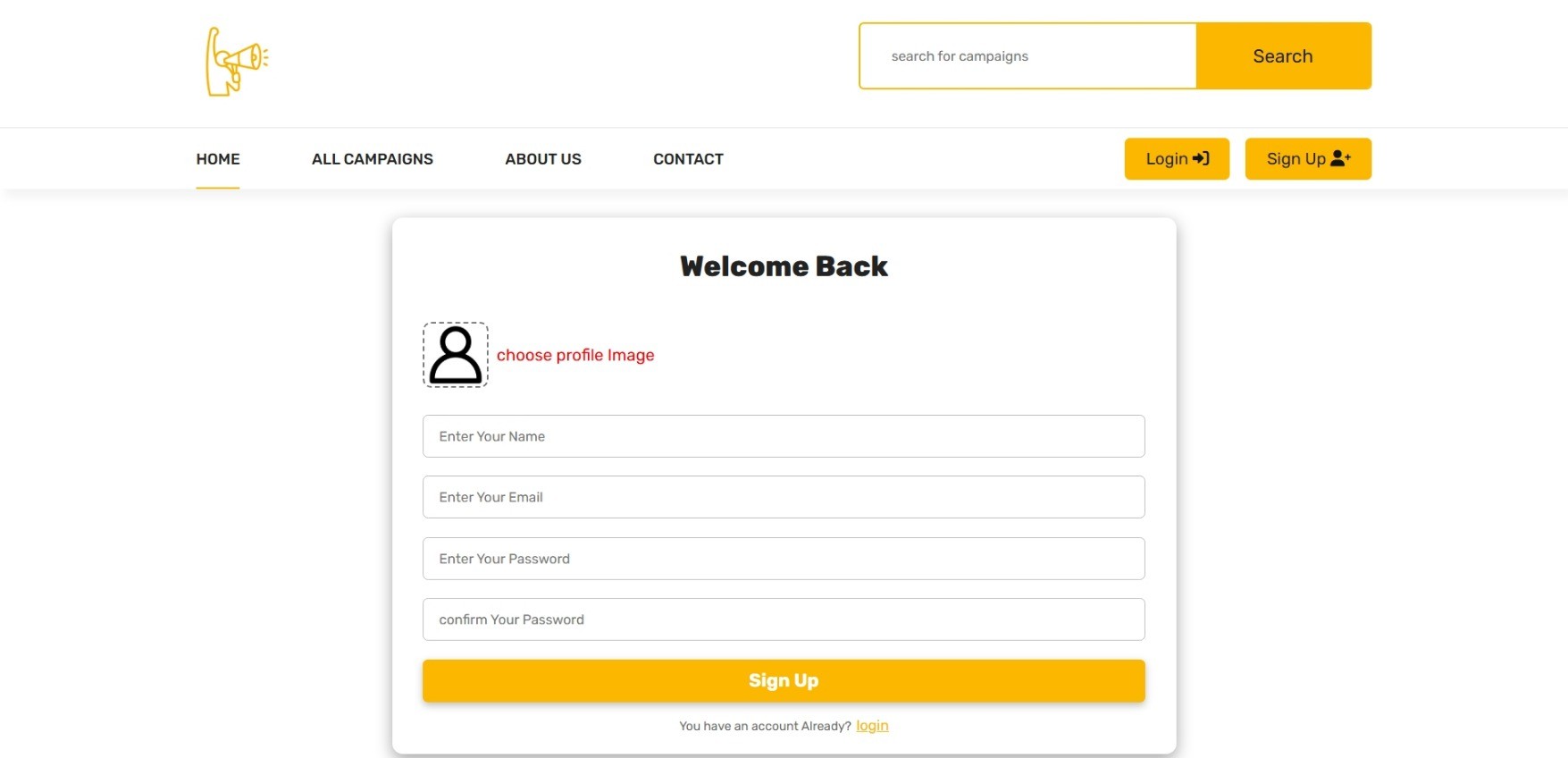تطوير موقع تفاعلي لحملة رقمية ضمن تدريبات معهد تكنولوجيا المعلومات (ITI)