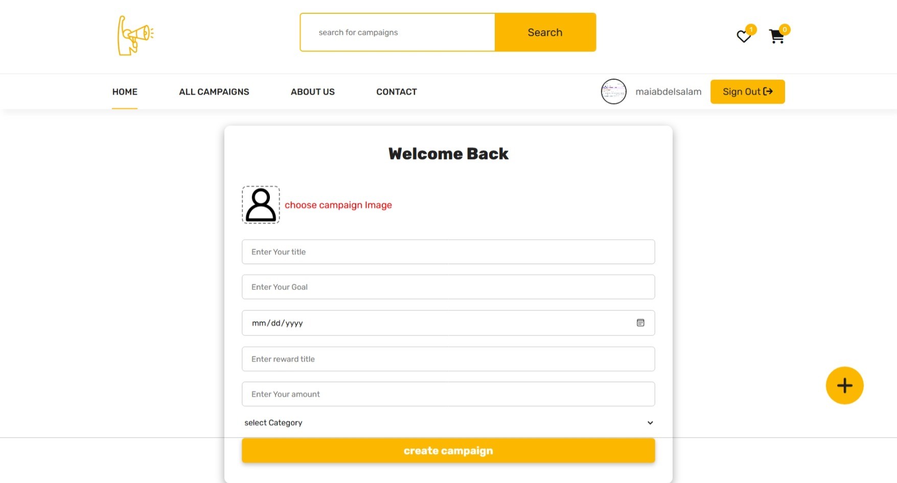 تطوير موقع تفاعلي لحملة رقمية ضمن تدريبات معهد تكنولوجيا المعلومات (ITI)