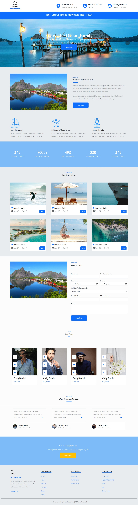 تصميم Landing Page احترافية باستخدام HTML وCSS وBootstrap
