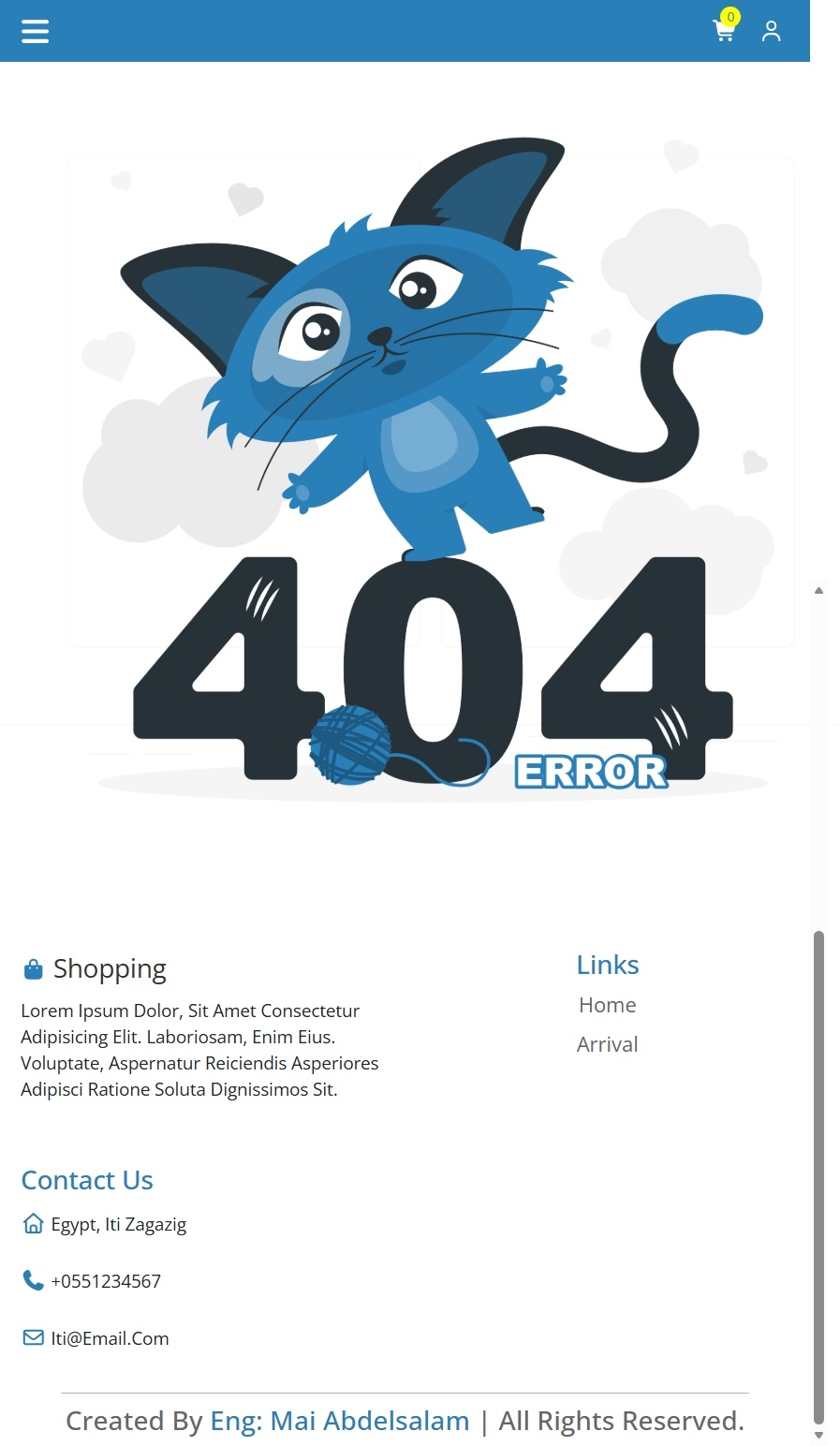 تطوير متجر إلكتروني بسيط مع نظام سلة مشتريات ديناميكي باستخدام React