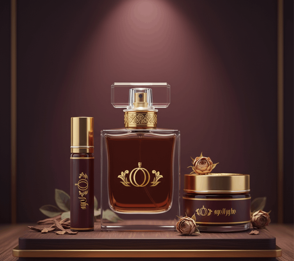 تصميم شعار فخم لمحل عطور