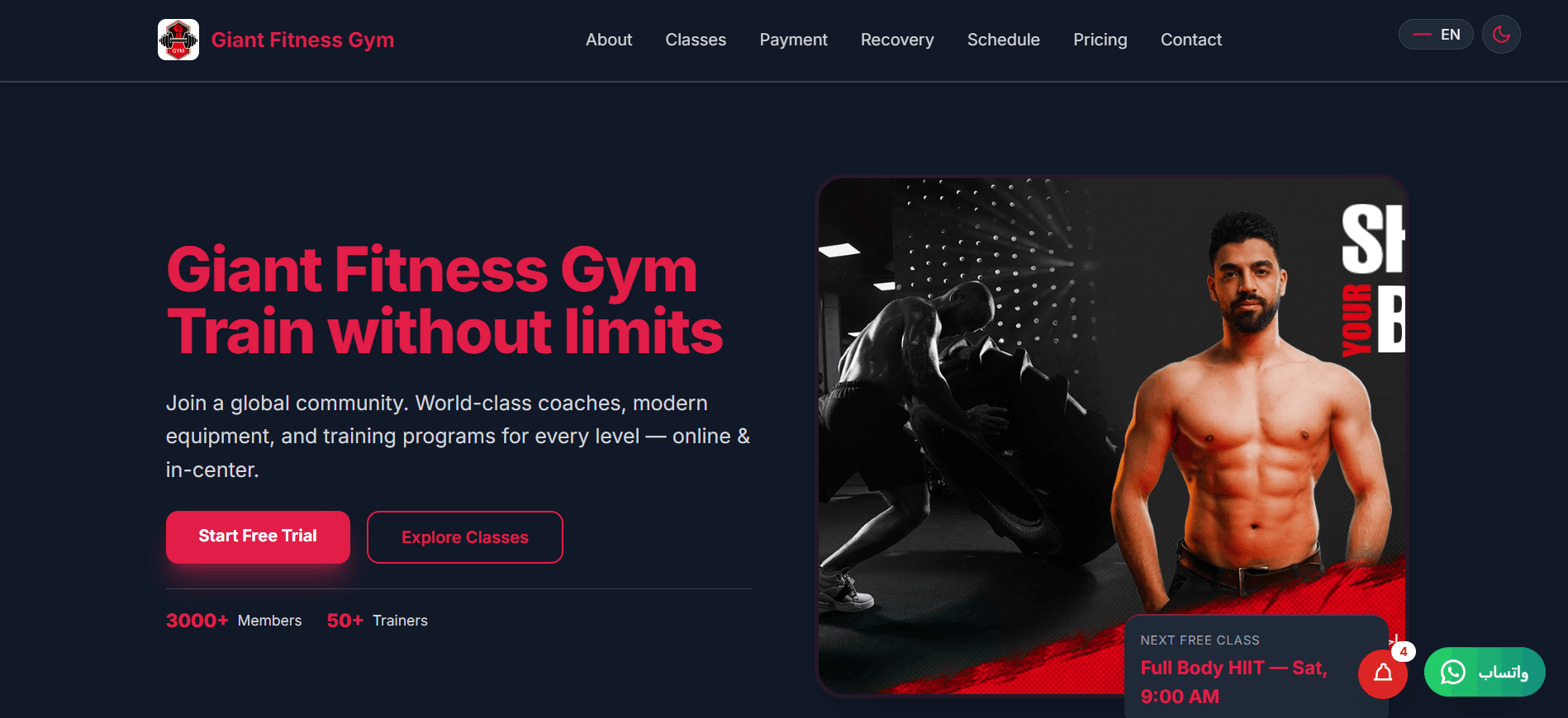 Giant Fitness Gym