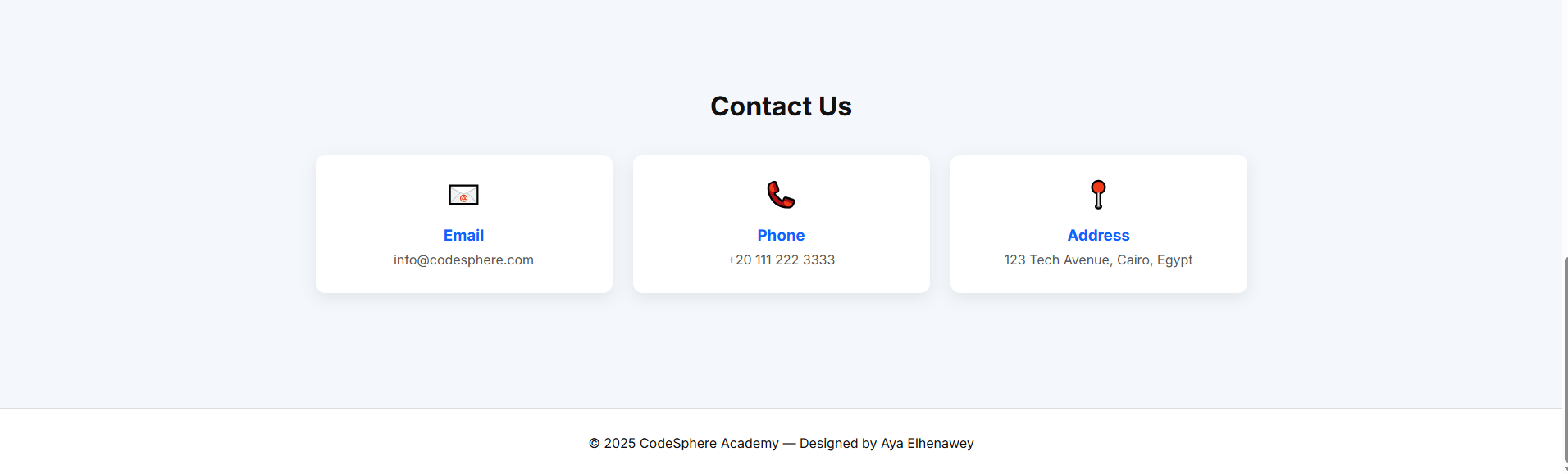 CodeSphere Academy – منصة تعليمية تفاعلية لتعلم مهارات البرمجة والتطوير.