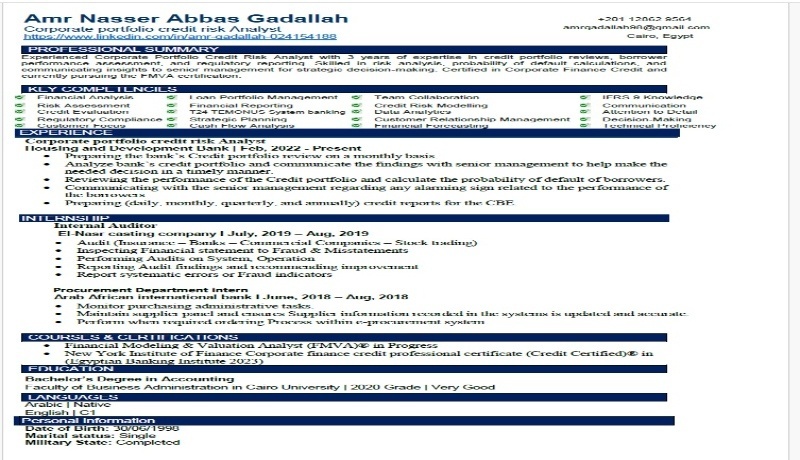 عمل سيرة ذاتية بشكل احترافي واجتياز ATS