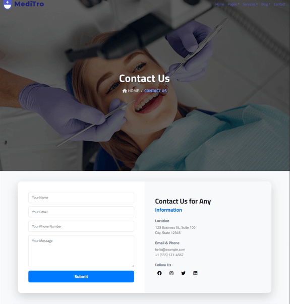 MedConnect Website