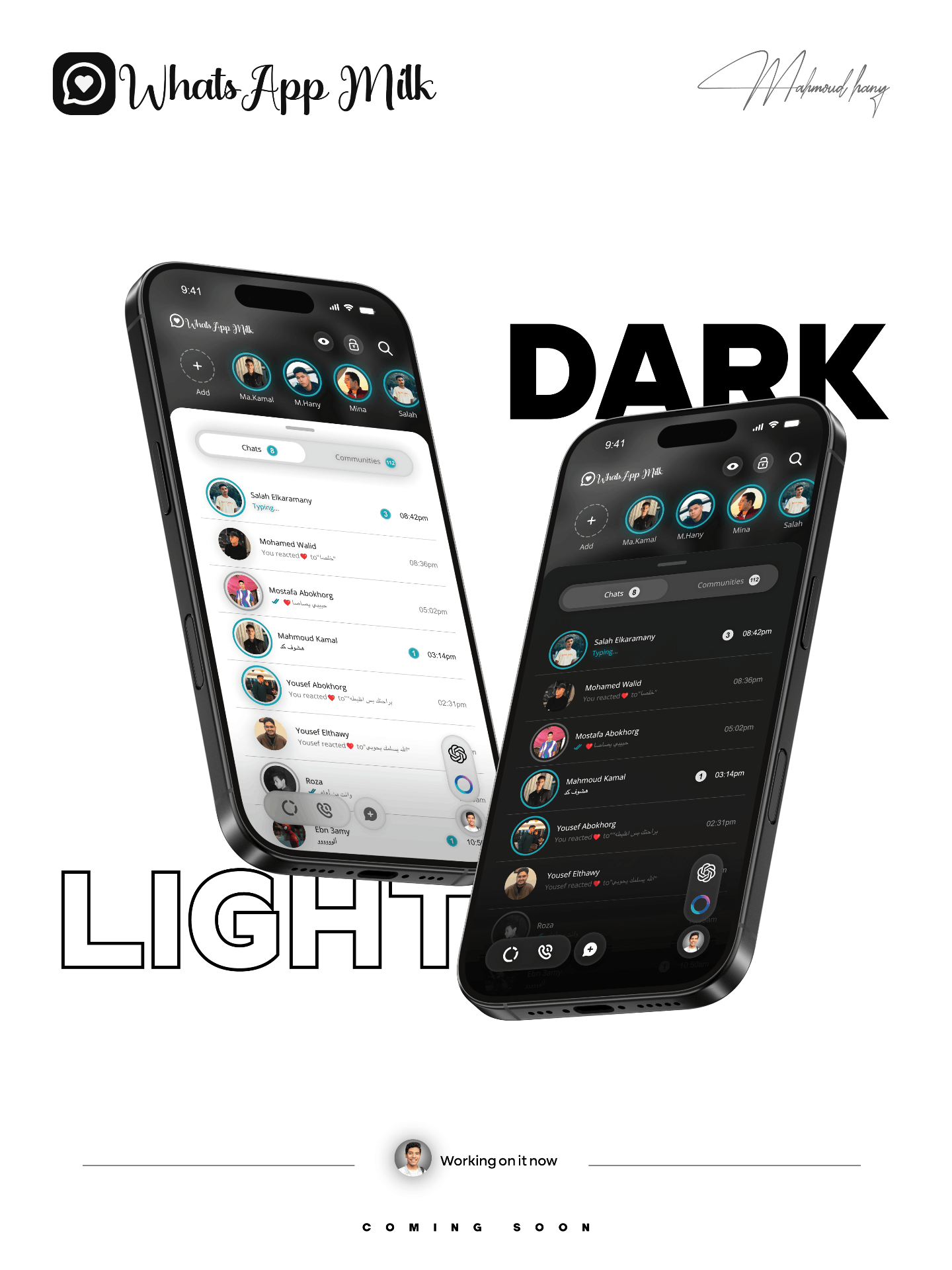 Redesign of the WhatsApp application