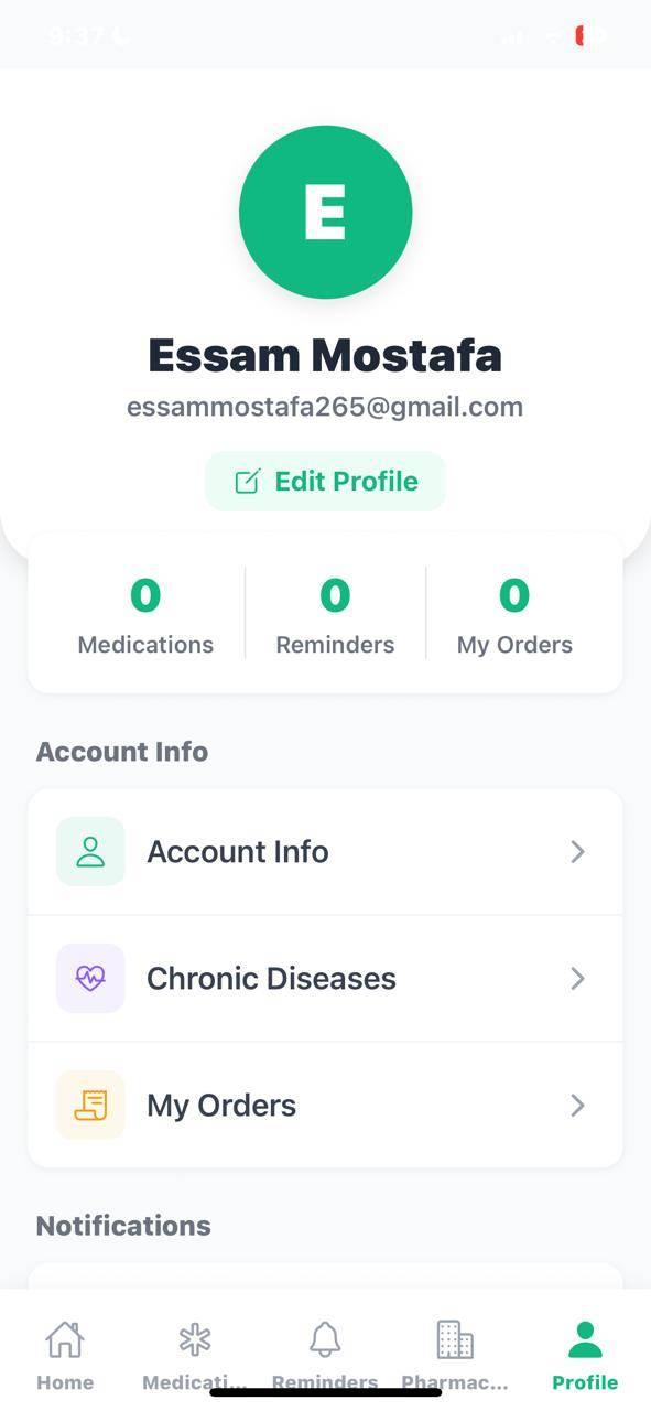 برنامج لمتابعة الصحة لمرضى الامراض المزمنة