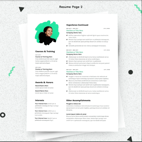 نموزج سيرة ذاتية Word عربي احترافي
