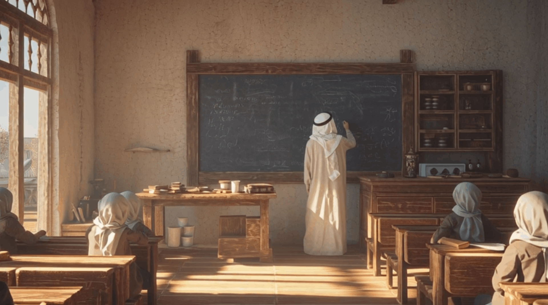 تصميم فيديو موشن جرافيك لقصة تطور التعليم