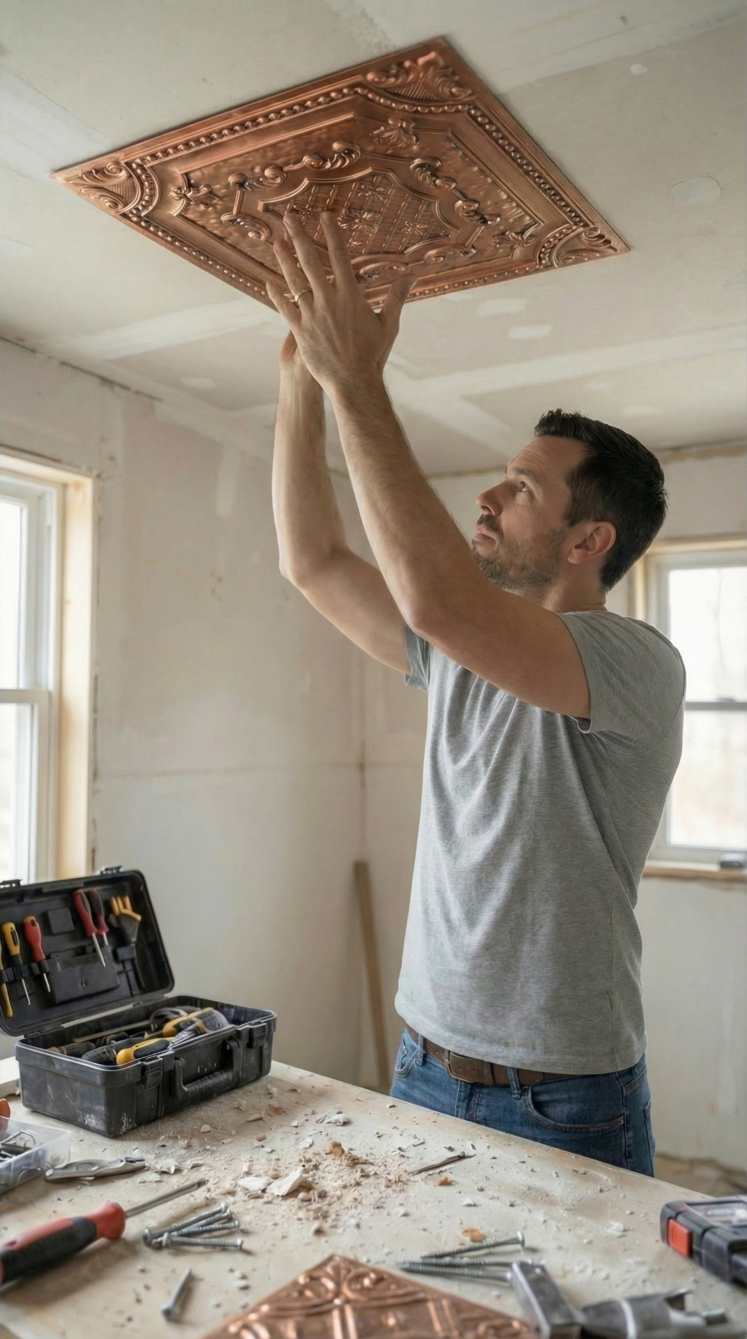 الترويج لمنتج لاصق À LA MAISON CEILINGS  بالذكاء الإصطناعي