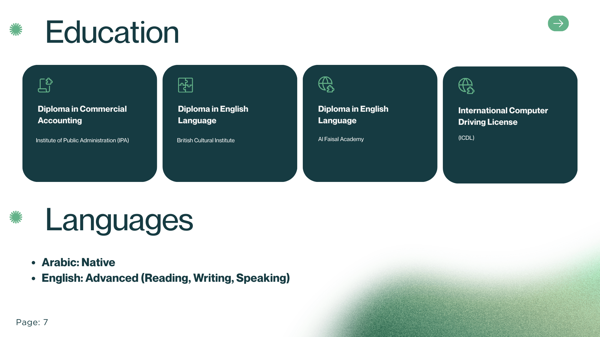 تصميم ملف شخصي (Profile) لشركة/فرد بلمسة عصرية.