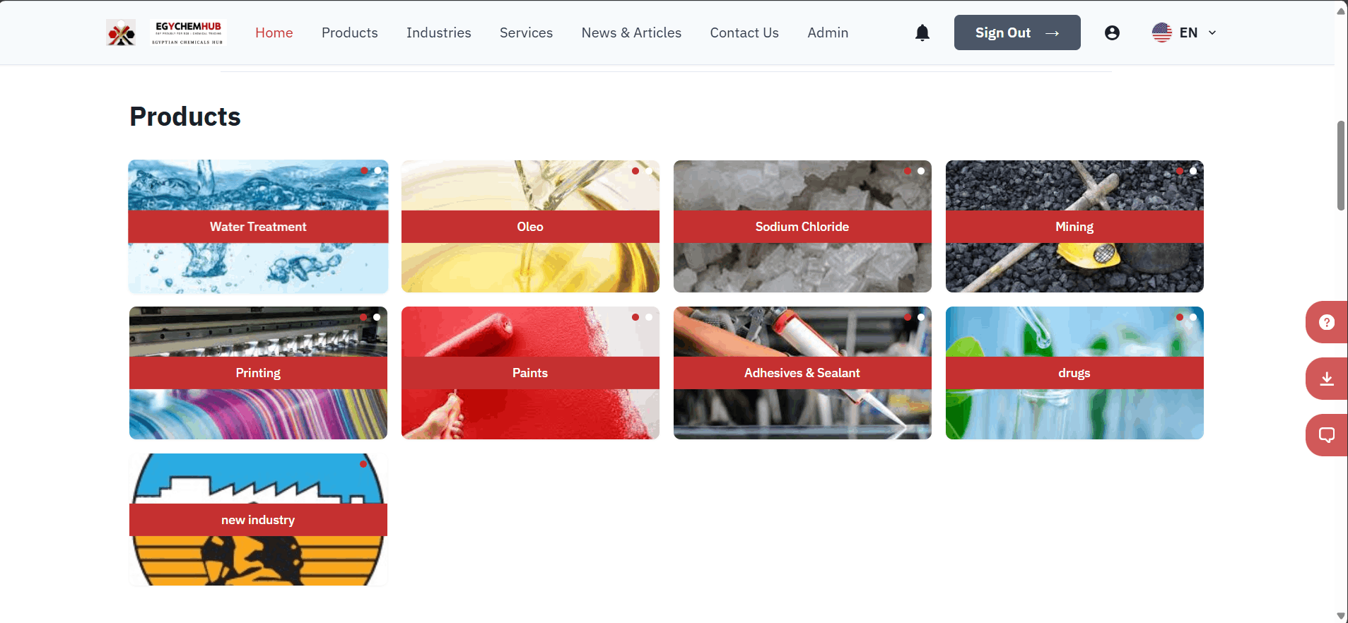 موقع EGY CHEM HUB