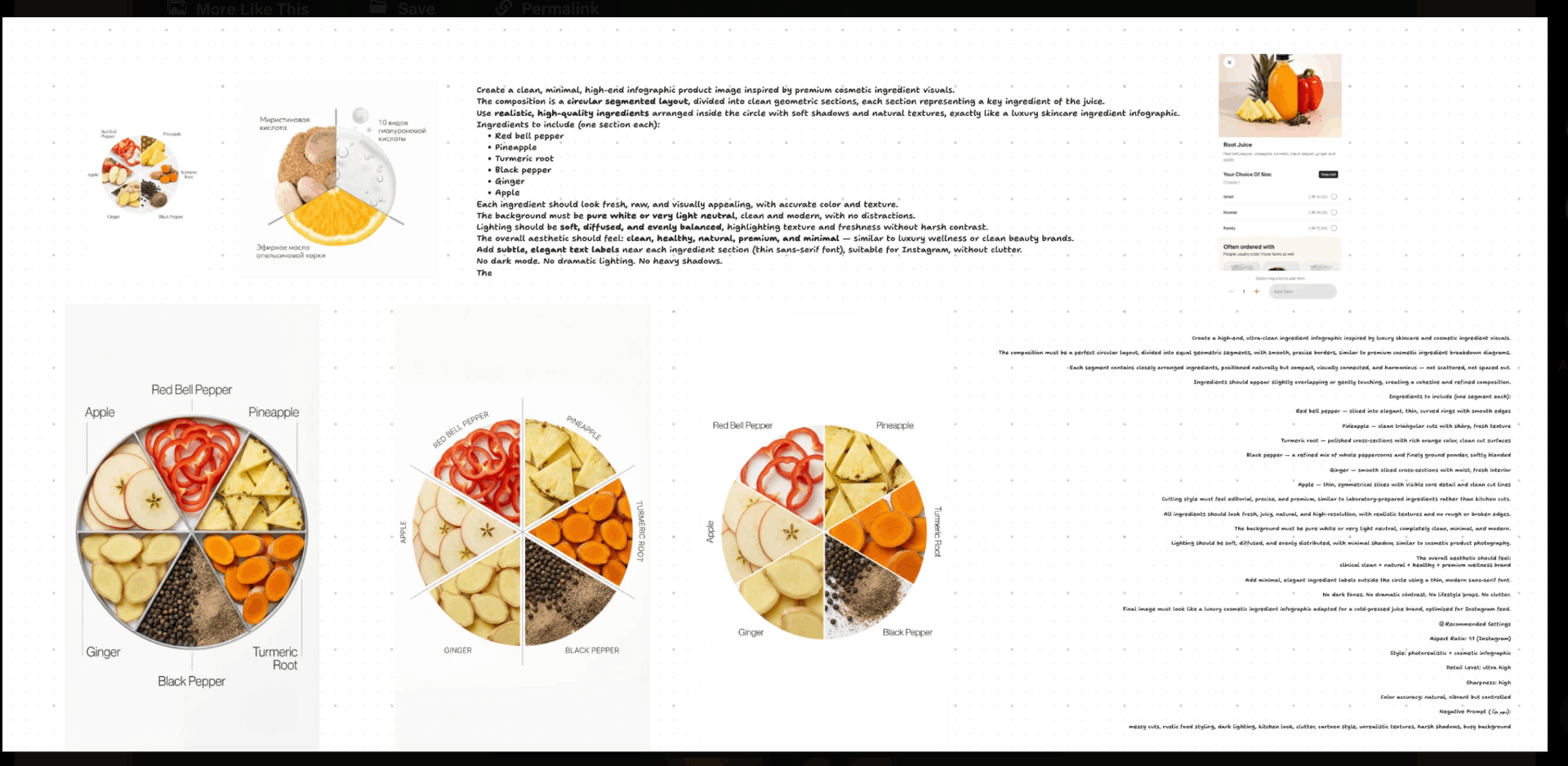 DETAILD ART DIRECTION WORK AND DESIGN ( moodboard)