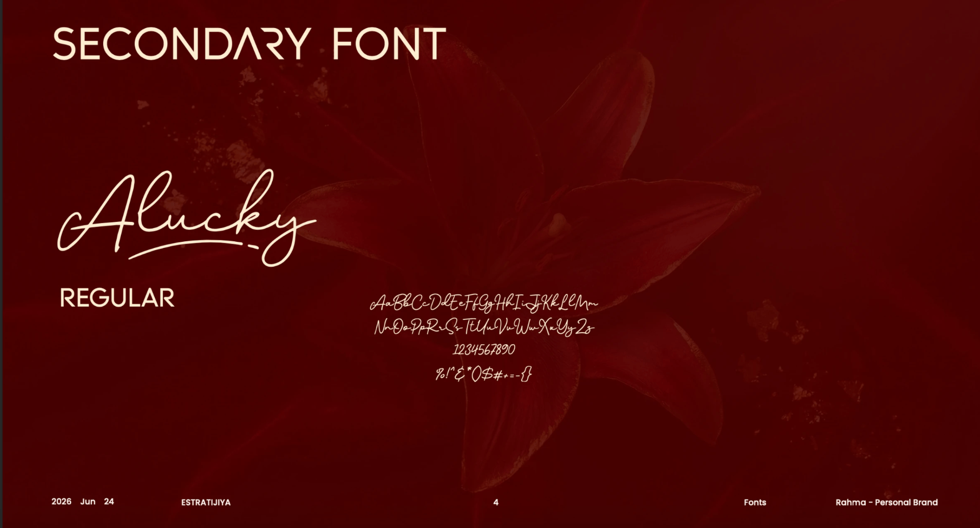 ART DIRECTION WORK  PERSONAL BRANDING FOR STYLING BLOGGER - هوية بصرية