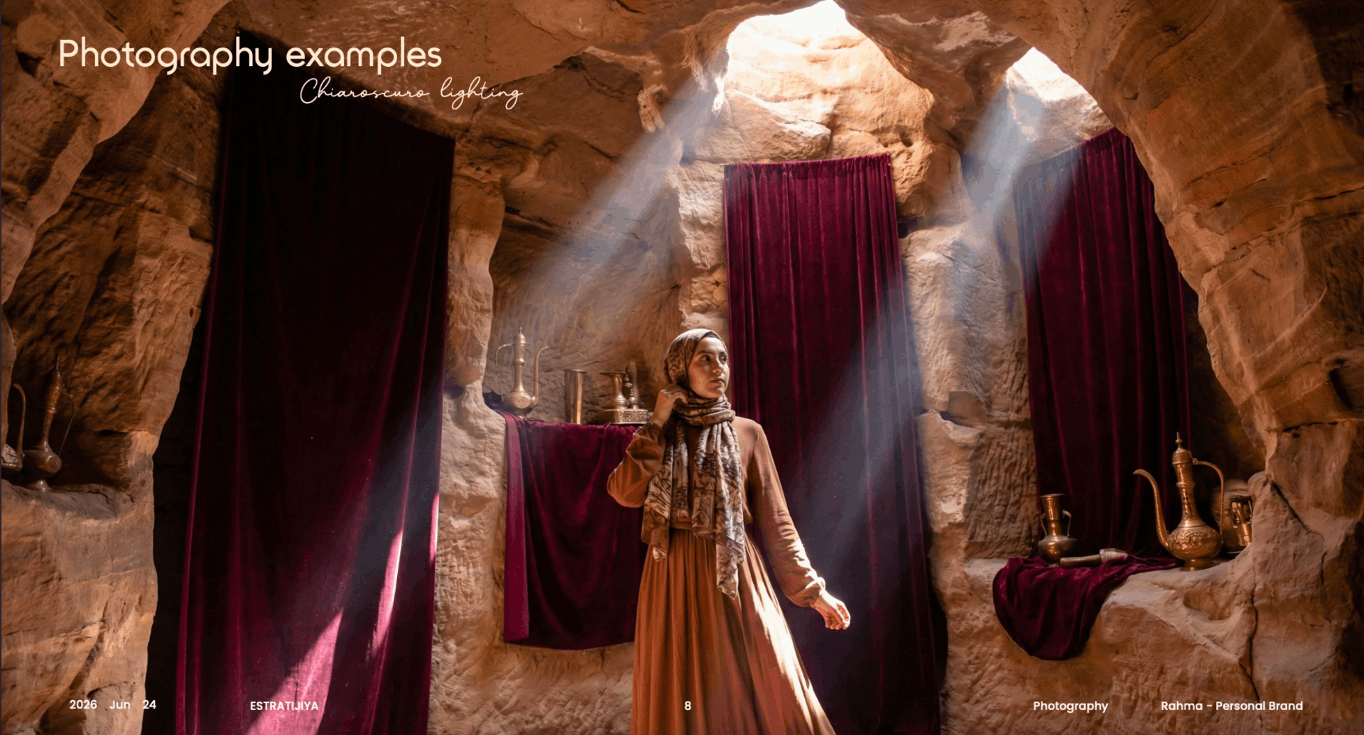 ART DIRECTION WORK  PERSONAL BRANDING FOR STYLING BLOGGER - هوية بصرية