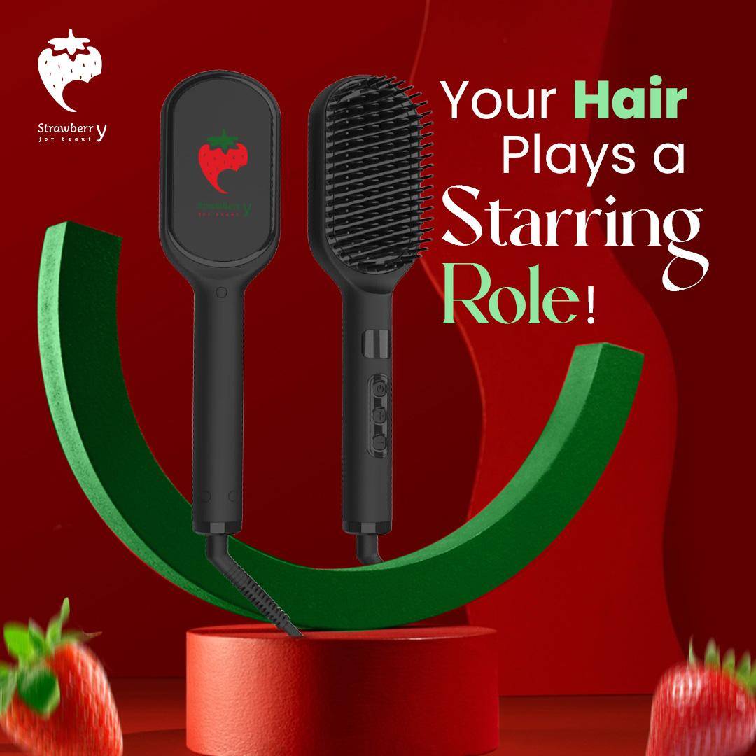 Strawberry for Beauty – حملة الهوية البصرية للسوشيال ميديا