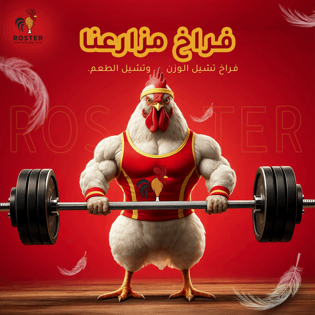 تصميم بوستات سوشيال ميديا احترافية لمطاعم البروست