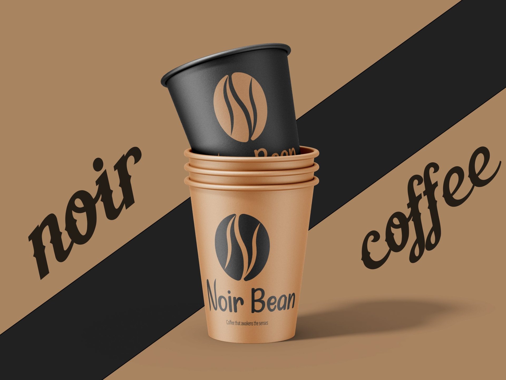 تصميم لوجو لكافيه (Branding)