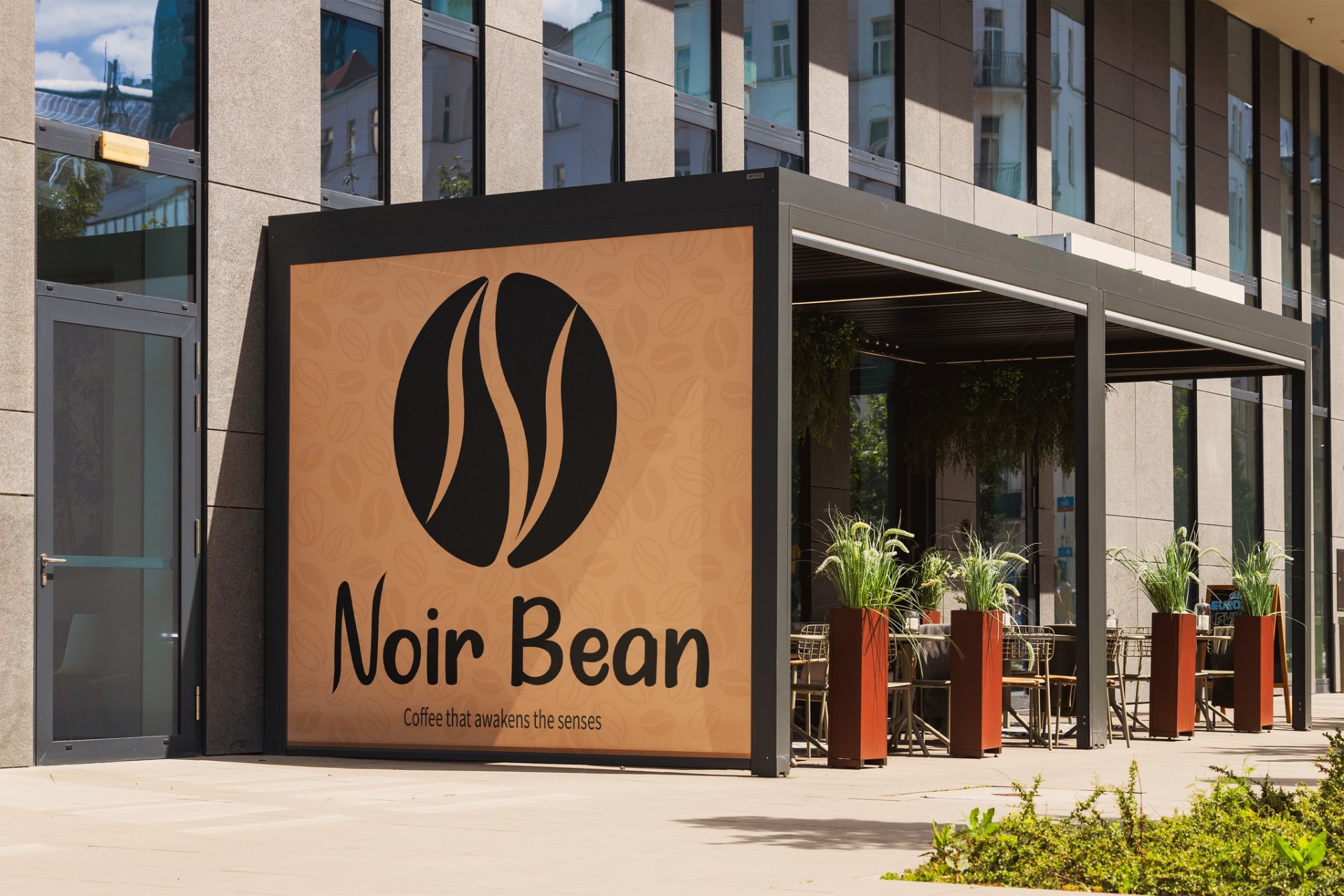 تصميم لوجو لكافيه (Branding)