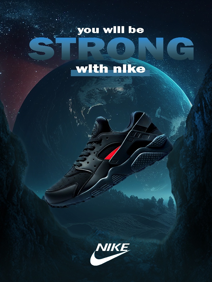 تصميم جرافيك احترافي لملابس رياضية (تيشرتات وأحذية)