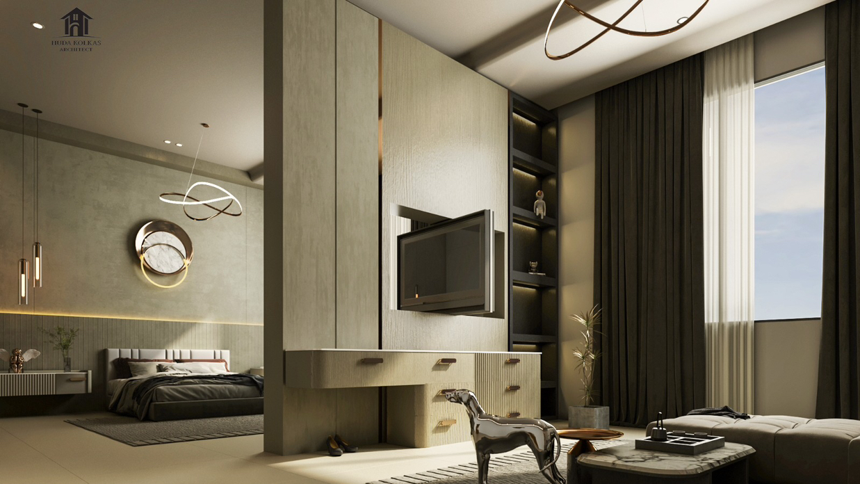 تصميم غرفه نوم رئيسيه