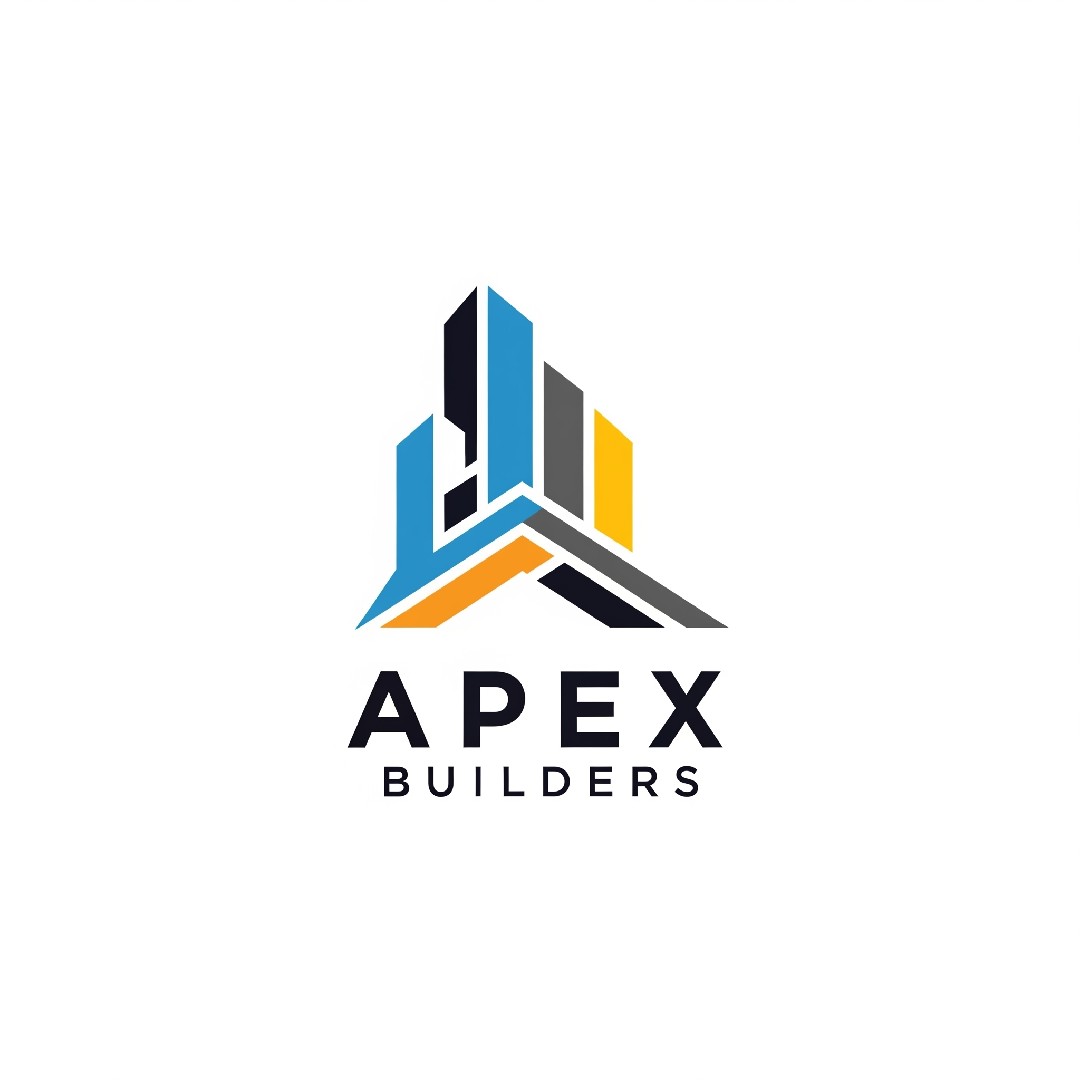 شعار Apex Builders - مبانٍ حديثة وتصميم هندسي