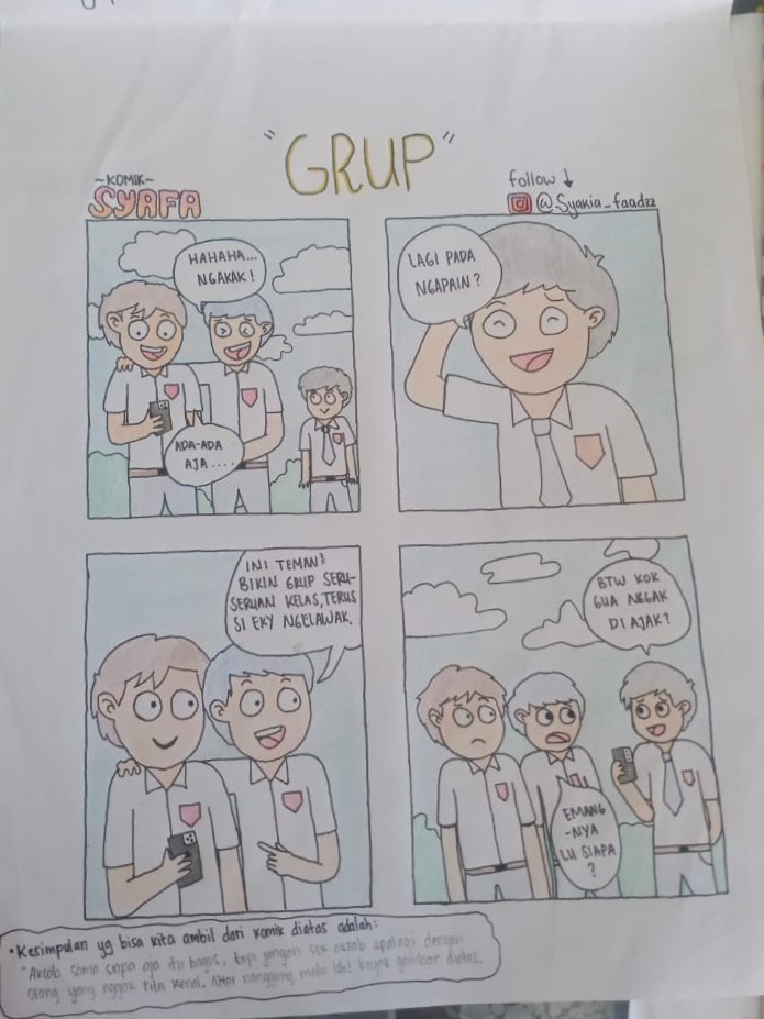 Pernah menggambar,menulis,mengedit.