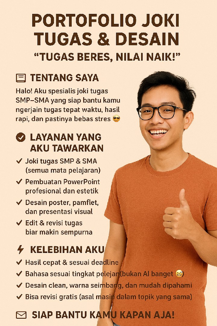 Joki Tugas dan Joki Desain