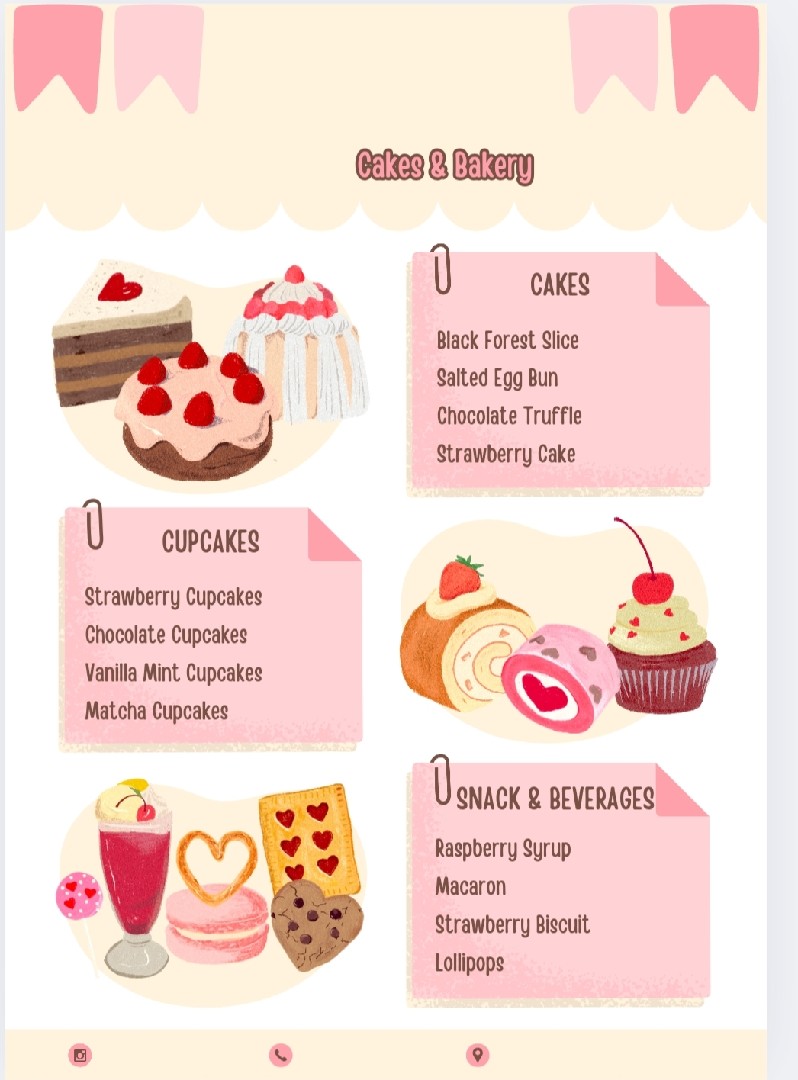 تصاميم منيو