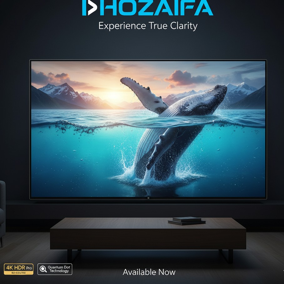 تصميم غلاف اعلان لشركه تلفاز 📺 🥰