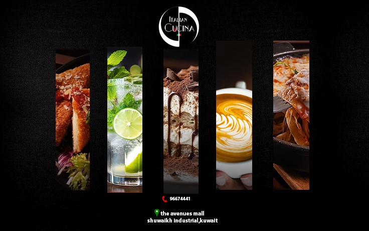 Italian food social media post