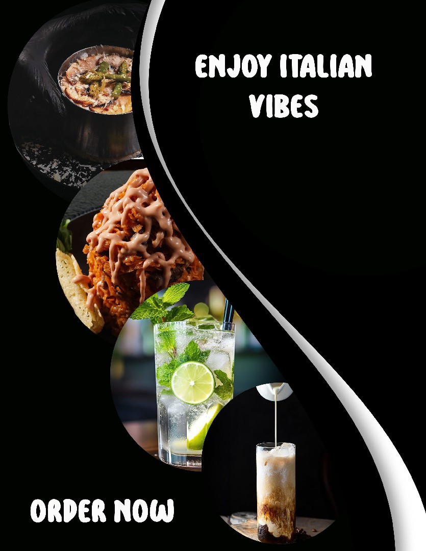 Italian food social media post