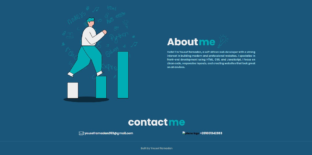 Responsive Portfolio Landing Page