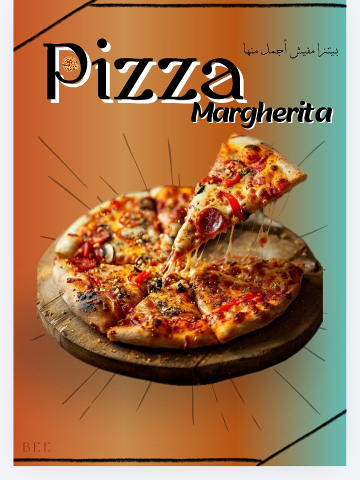 اعلان لمطاعم مختلفة تتضمن اطعمة مختلفة بتصاميم خلابة💗