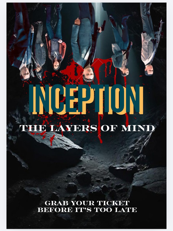 تصميم عرض اعلانى لفيلم INCEPTION💗